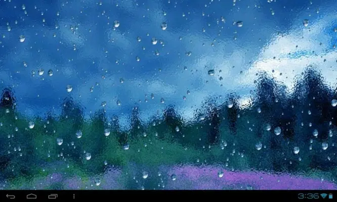 Rain On Screen (free) android App screenshot 2